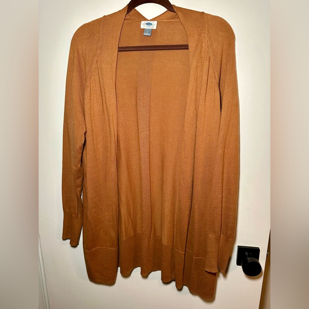 Old Navy camel brown long cardigan Size Large